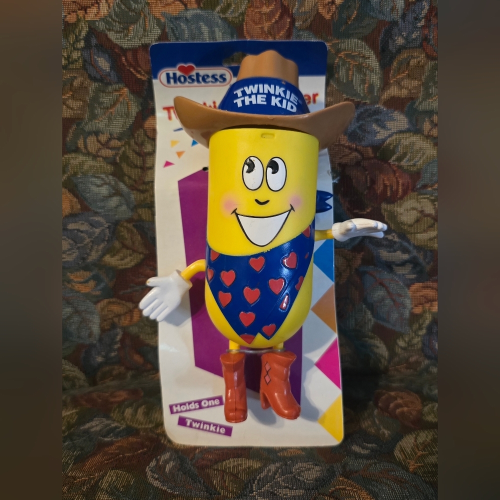 Hostess Twinkie The Kid Holder Cowboy Mascot Plastic NEW